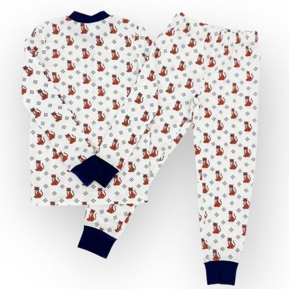AUBURN TIGERS NWT Boys Pajama Set- Auburn University War Eagle - Picture 4 of 8
